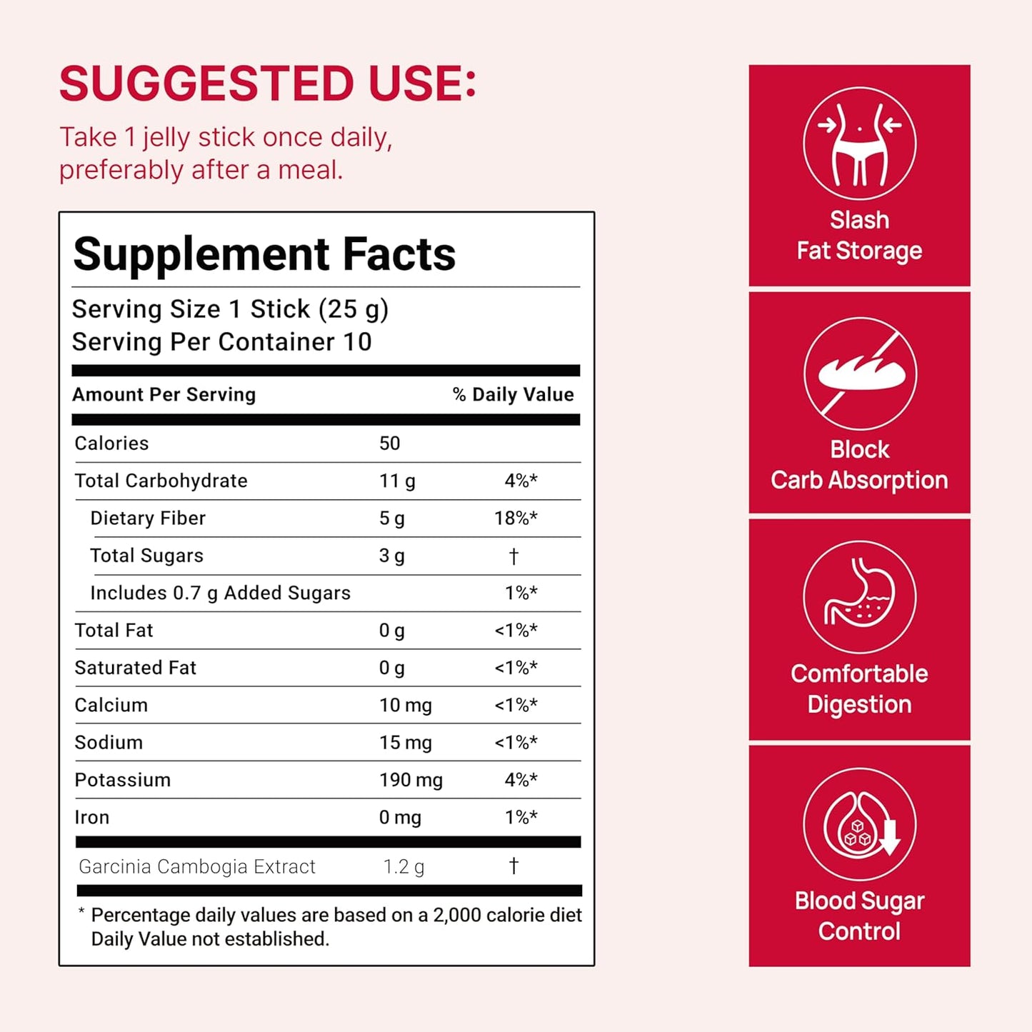 Coleology Cutting Stick Jelly – Daily Wellness Pomegranate Jelly Sticks | 10 Pack