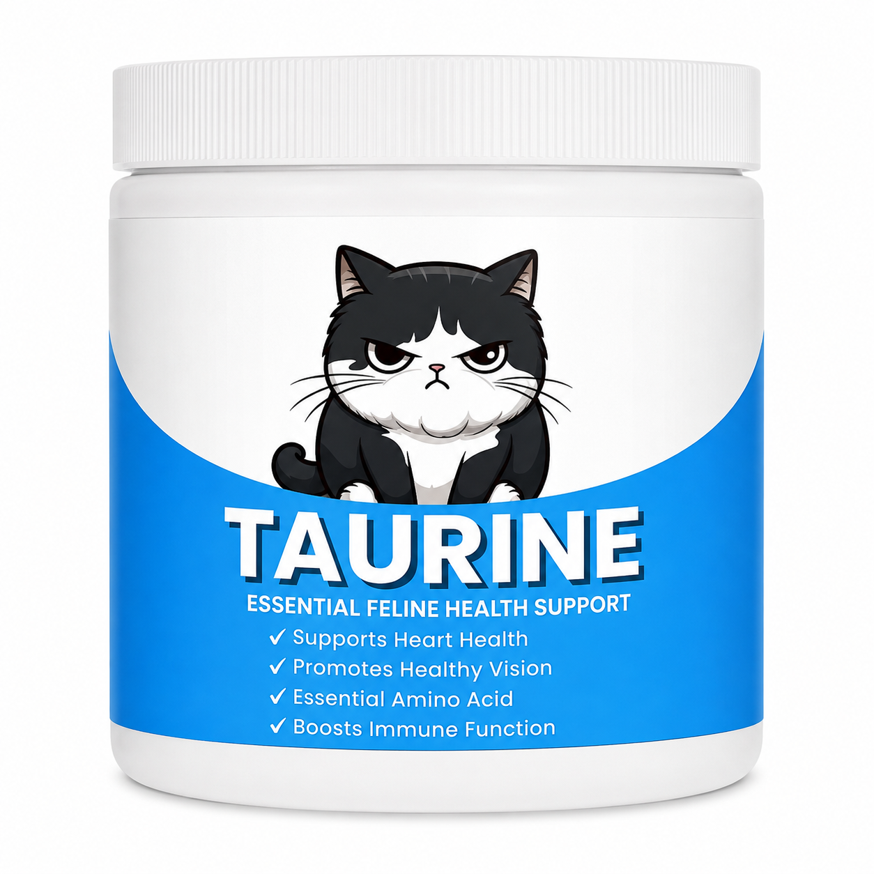 Pure Taurine Powder for Cats – Daily Feline Heart, Eye & Nutritional Support