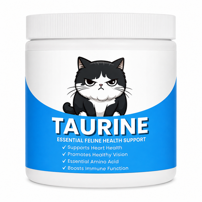 Pure Taurine Powder for Cats – Daily Feline Heart, Eye & Nutritional Support