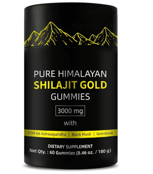 Shilajit Gold | 3000mg | 60 Gummies