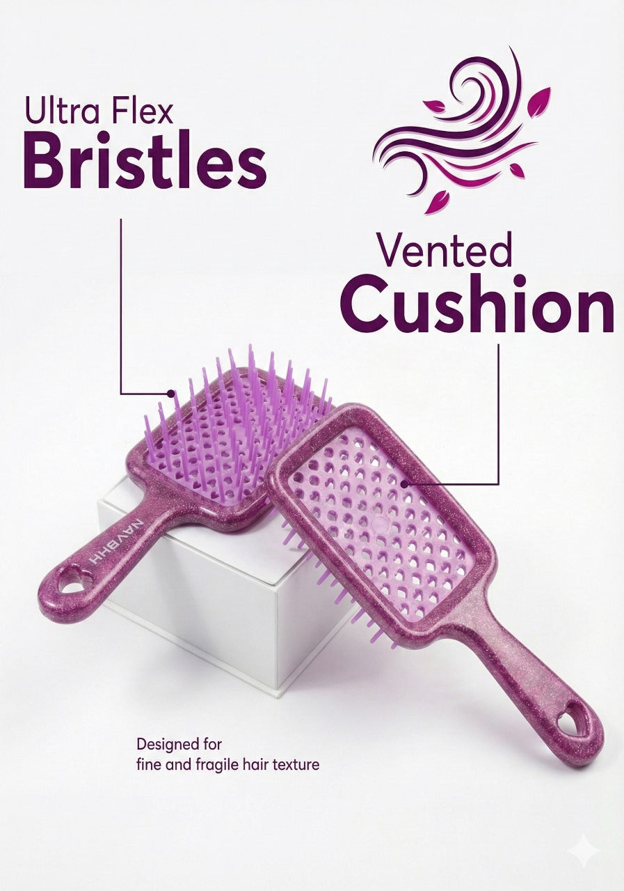 NAVBHH | VENTED HAIR BRUSH | PINK