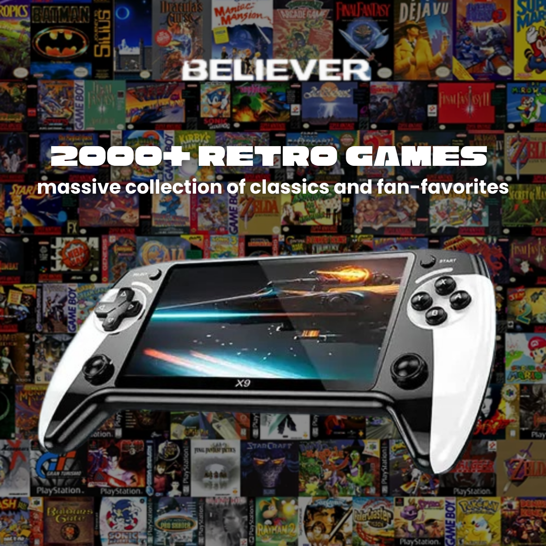 Believer® RetroPlay Console (2025 Version)