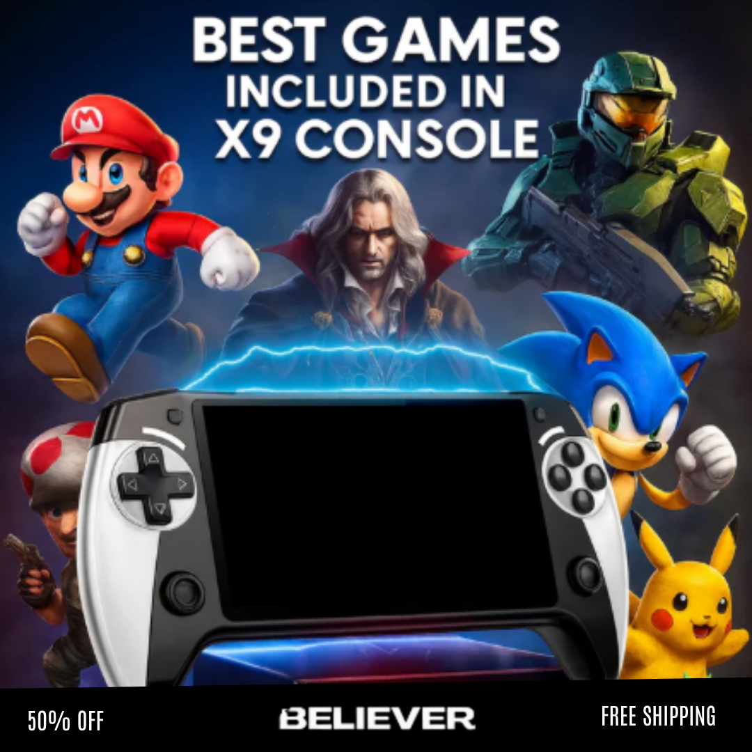 Believer® RetroPlay Console (2025 Version)