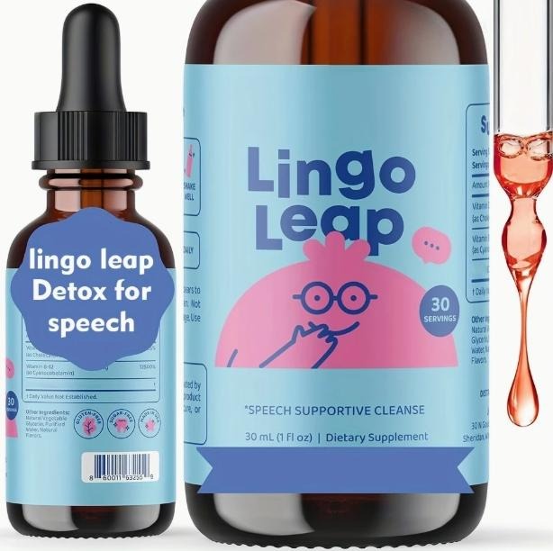 Lingo Leap Kids’ Speech Drops – Clean Support for Clearer Communication
