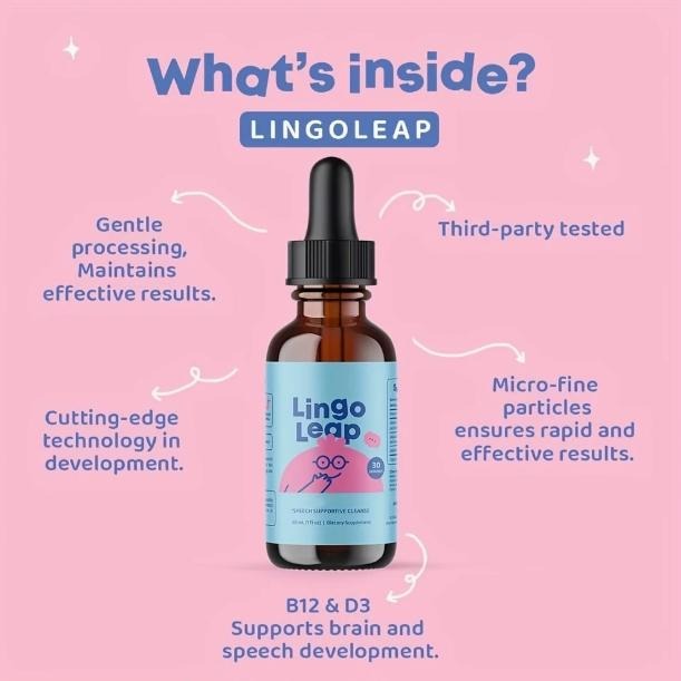 Lingo Leap Kids’ Speech Drops – Clean Support for Clearer Communication