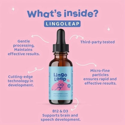 Lingo Leap Kids’ Speech Drops – Clean Support for Clearer Communication