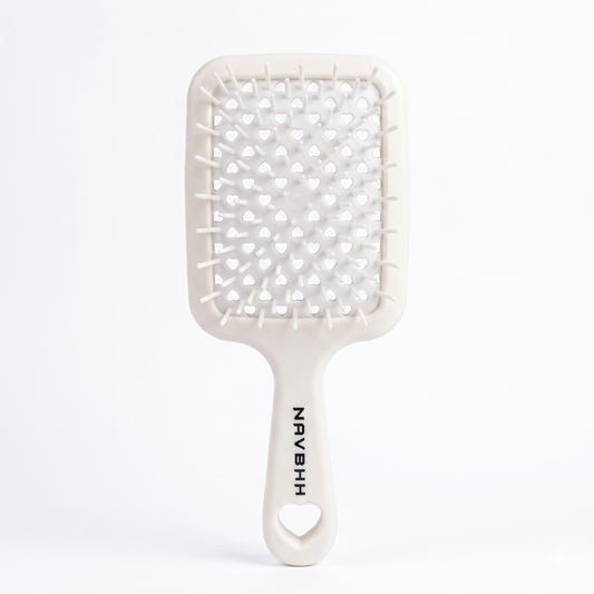NAVBHH | VENTED HAIR BRUSH | WHITE