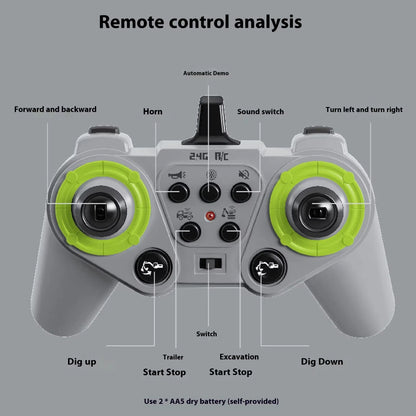 Believer™ Remote Control Alloy Semi-Trailer Truck