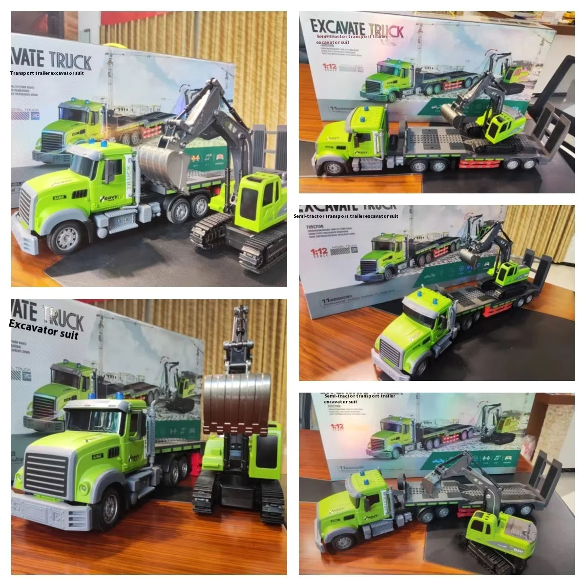 Believer™ Remote Control Alloy Semi-Trailer Truck