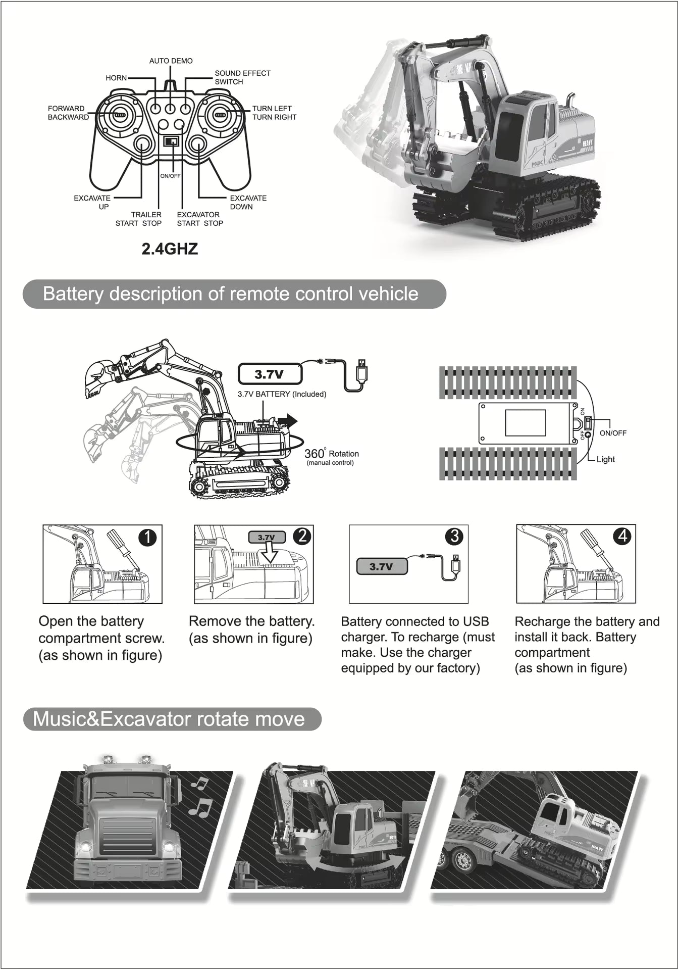Believer™ Remote Control Alloy Semi-Trailer Truck