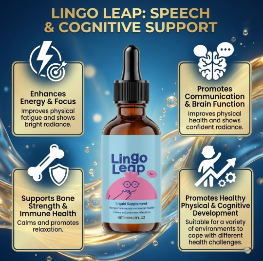 Lingo Leap Kids’ Speech Drops – Clean Support for Clearer Communication
