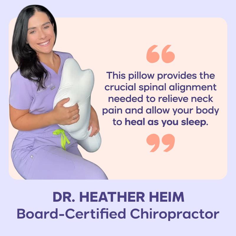 Ergonomic cloud-align pillow